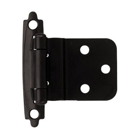 Brainerd Mfg/Liberty Hdw 38FLT BLK Inset Hinge H0104AC-FB-O3